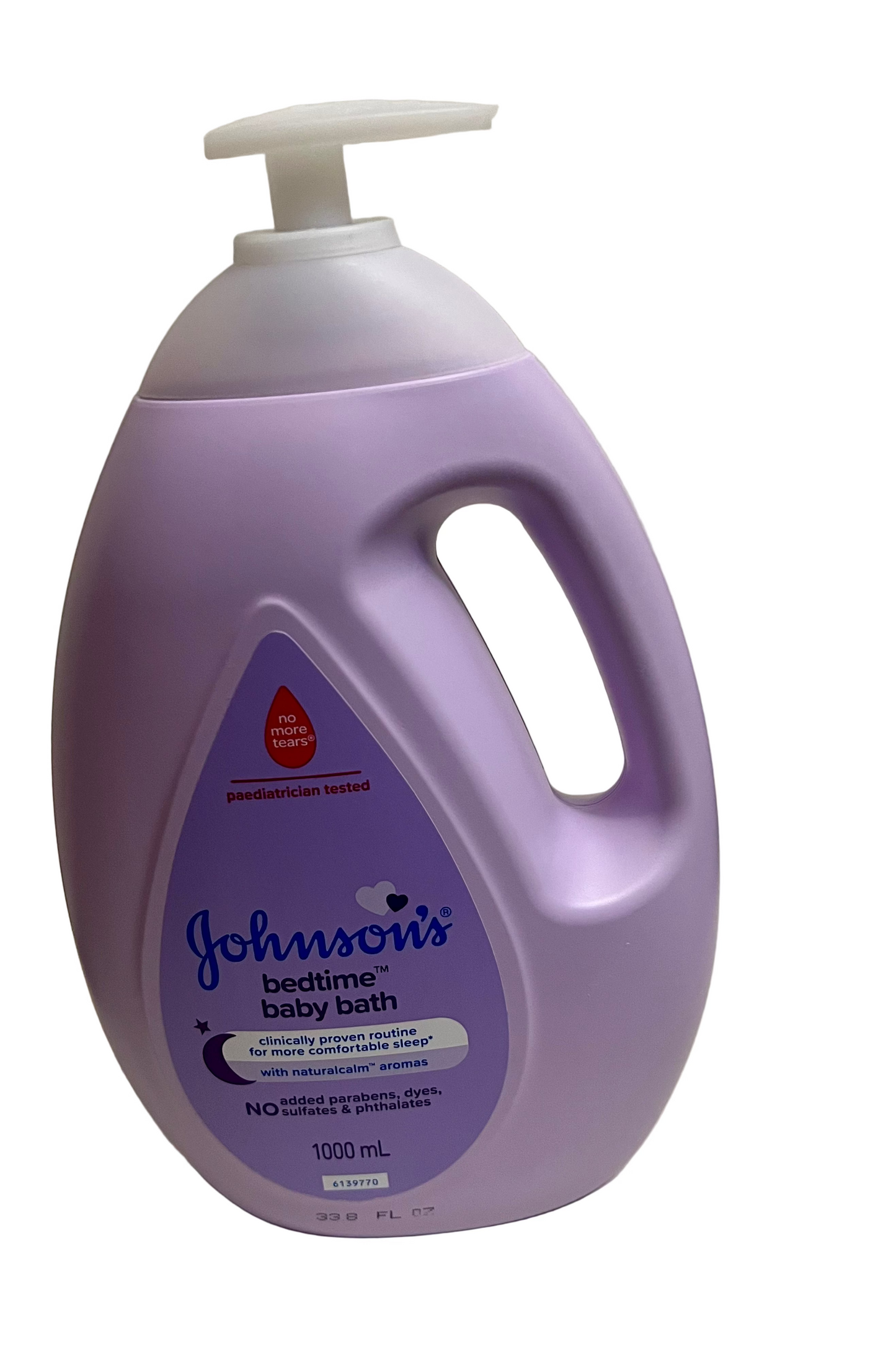 Johnson’s Bedtime Baby Bath – NaturalCalm™ Aromas | No More Tears® | 1000 mL (33.8 fl oz)