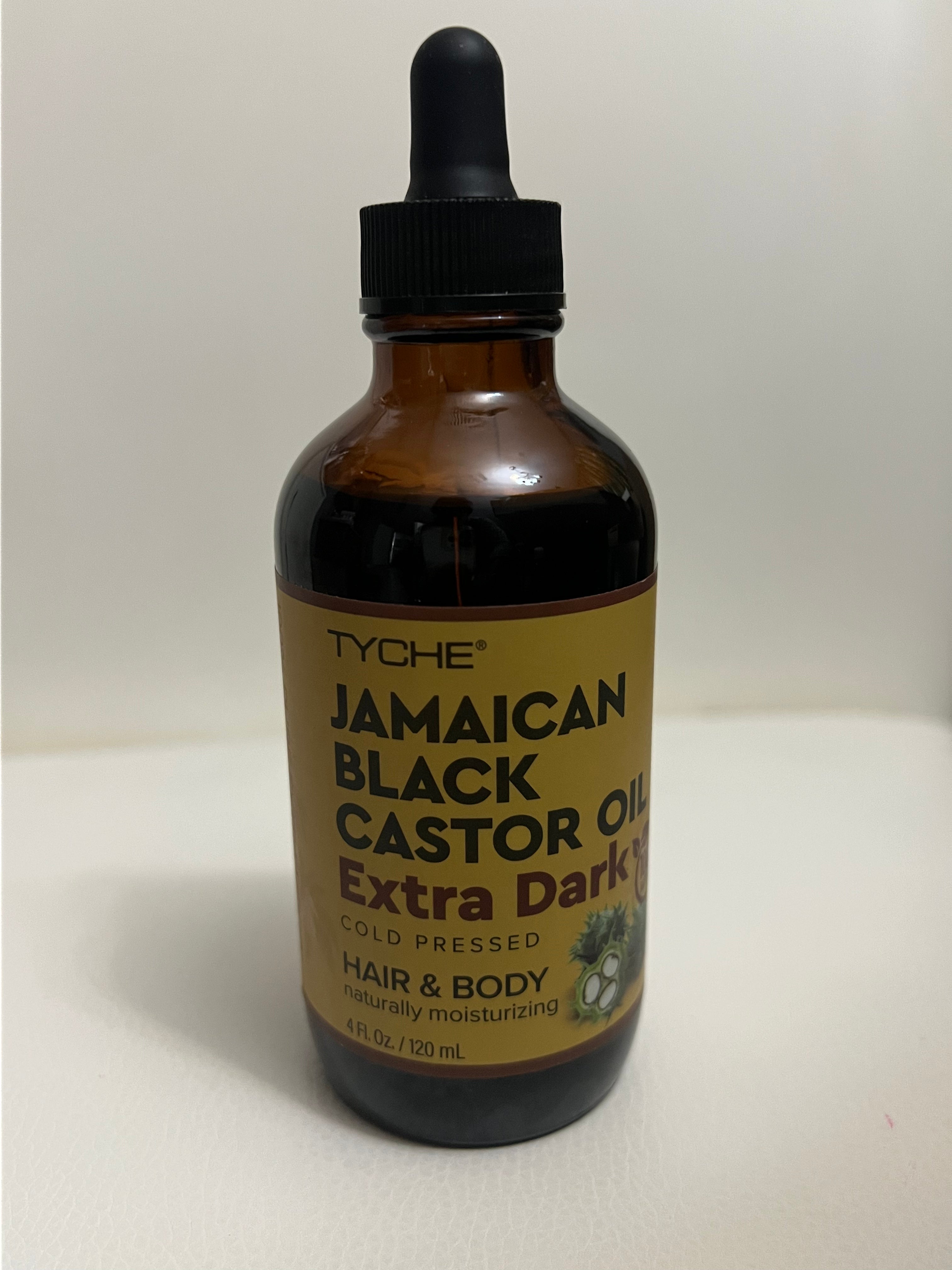 Jamaican Extra  Dark Black Castor Oil – Original | 100% Natural, Cold-Pressed Hair & Body Moisturizer (4 oz)
