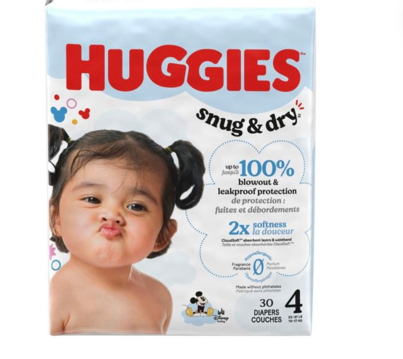 Huggies Diaper Bundle-3 parks Size 3 $30.99