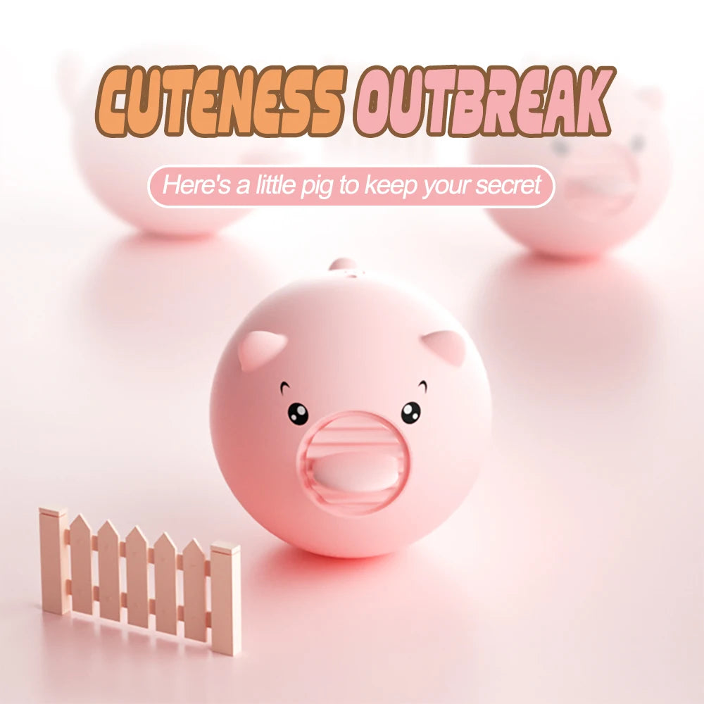 Mini Cute Pig Tongue Licking Toy Female Clitoris Nipple Anal Stimulation Vibrator Female Masturbation Couple Sex Toy