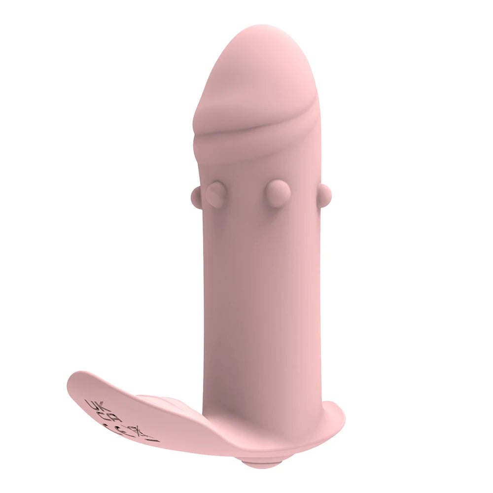 APP Bluetooth Controlled Wearable Dildo Vibrator A Clitoral G-Spot Stimulator 10 Modes Vagina Orgasm Masturbator Sex Toy Women