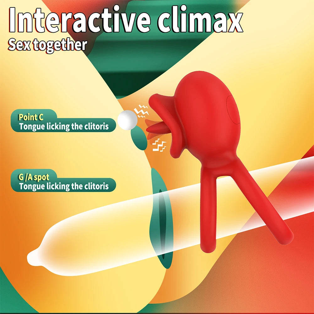 APP Control Penis Cock Ring Vibrator Testicles Clit Nipple G Spot Stimulator Penis Delayed Ejaculation  Sex Toy for Couples 18+