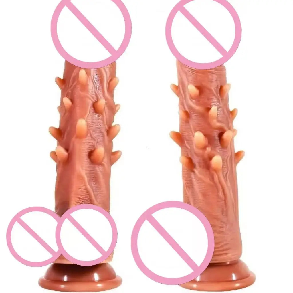 Realistic Dildo Vibrator for Women - Sexy Masturbation Adult Sex Toy with Anal Thrusting Penetration Features