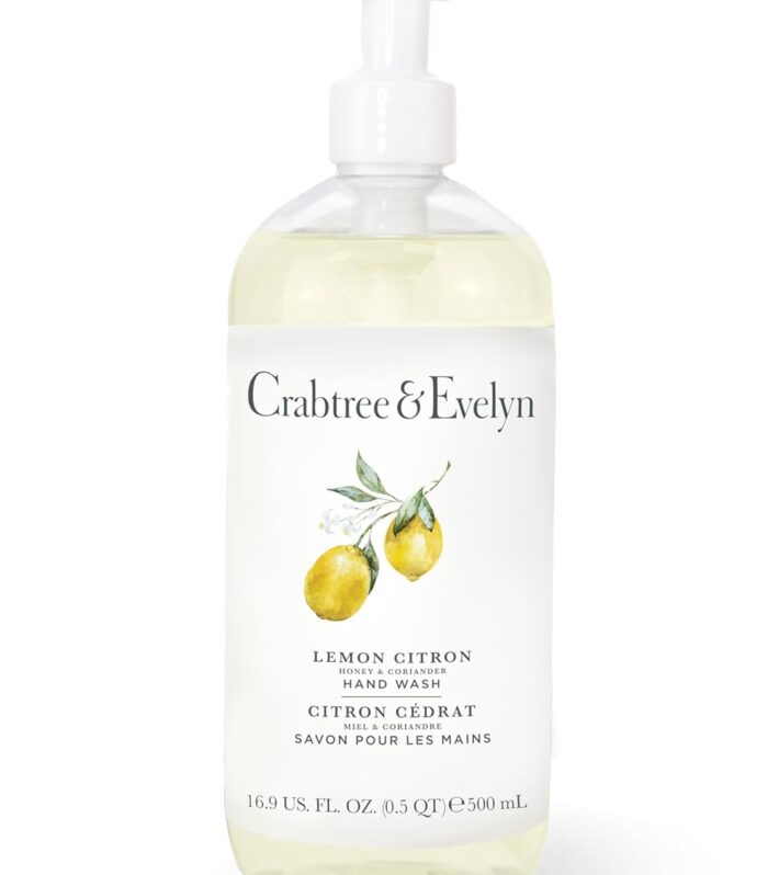 Crabtree & Evelyn Lemon Citron Hand Wash – 16.9 fl oz/ 500ml