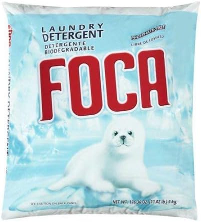 Foca Laundry Detergent 11lb (5kg)- Deep Clean for Whites and colors-Phosphate-free