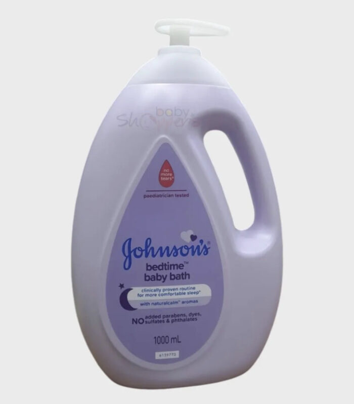 Johnson’s Bedtime Baby Bath 1000 mL – Tear‑Free, Hypoallergenic Nighttime Wash
