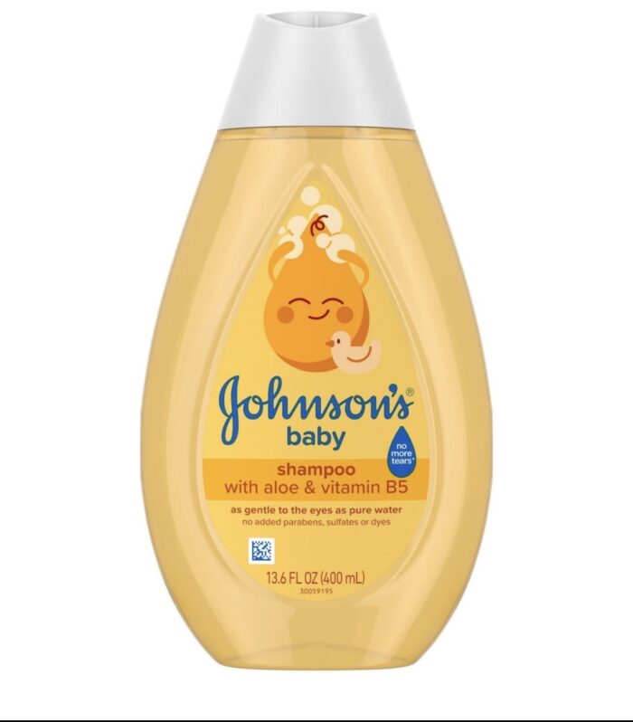 Johnson & Johnson Johnson’s Baby Shampoo with Aloe & Vitamin B5, Tear‑Free & Hypoallergenic, 13.6 FL oz