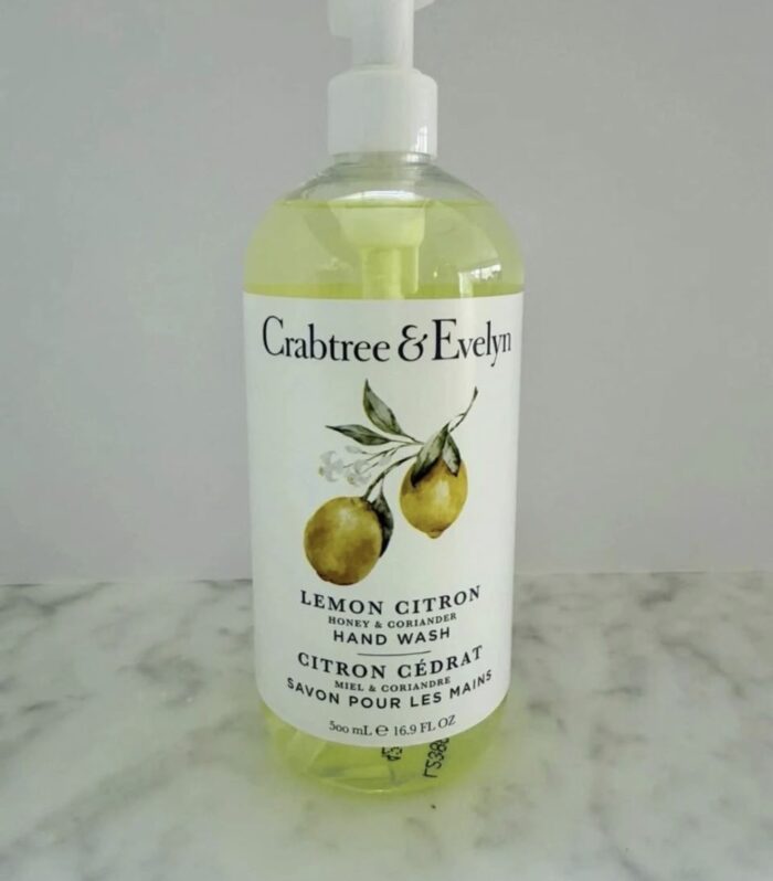 Crabtree & Evelyn Lemon Citron Hand Wash – 16.9 fl oz/ 500ml